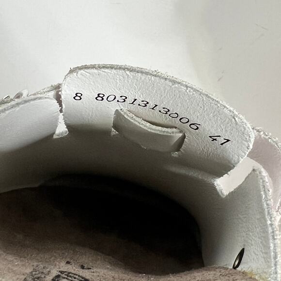 Mephisto Floral Mules with White Soles - Picture 4 of 10